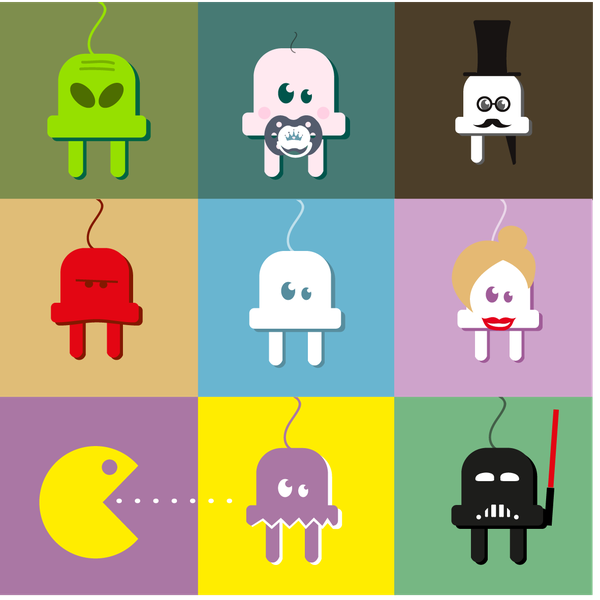 déclinaison mascotte