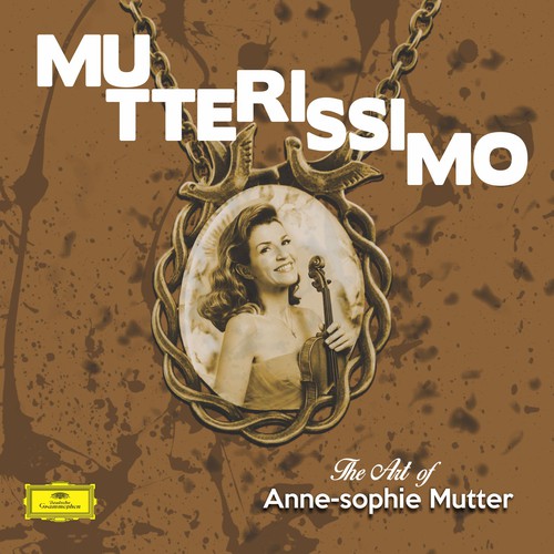 Illustrate the cover for Anne Sophie Mutter’s new album デザイン by Sidao