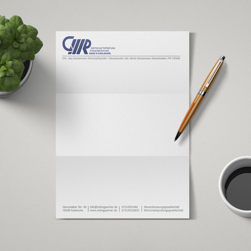 Stationery contest entry by Roni_