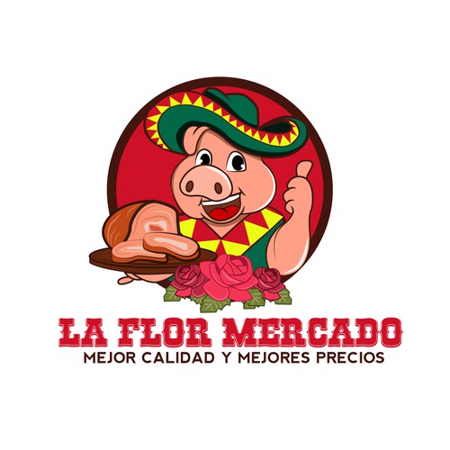 Mexican Meat Market, Carniceria, grocery store | Logo design contest