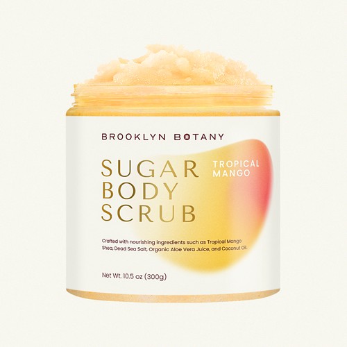 Design  FRESH new packaging for a line of body scrubs Design by Davi Giolo ★