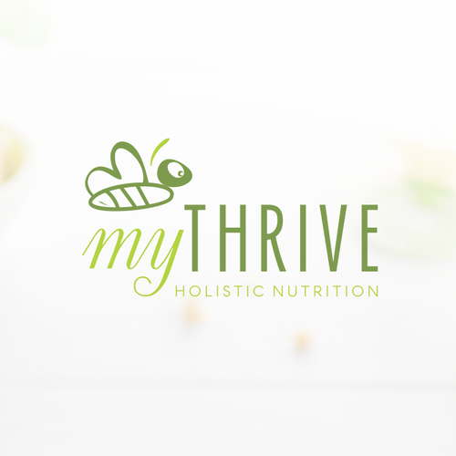 Logo design for myTHRIVE, holistic nutritionists Design by ArtiMaki