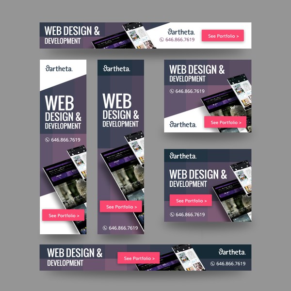 Banner ads design for Vartheta