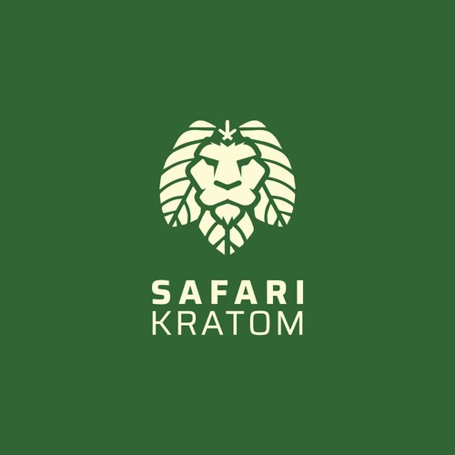 Fun Logo for premium kratom brand Design by javucreative