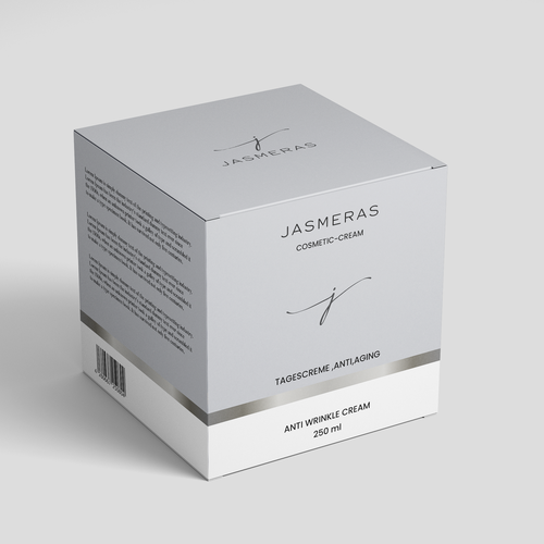 Packaging design for a cosmetic-cream required Design by Fast Studio⚡