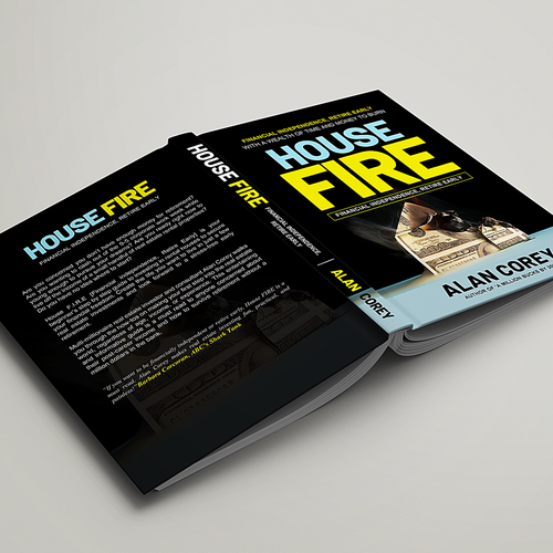 Eye-catching BOOK COVER with REAL ESTATE and EARLY RETIREMENT focus Design by NatPearlDesigns