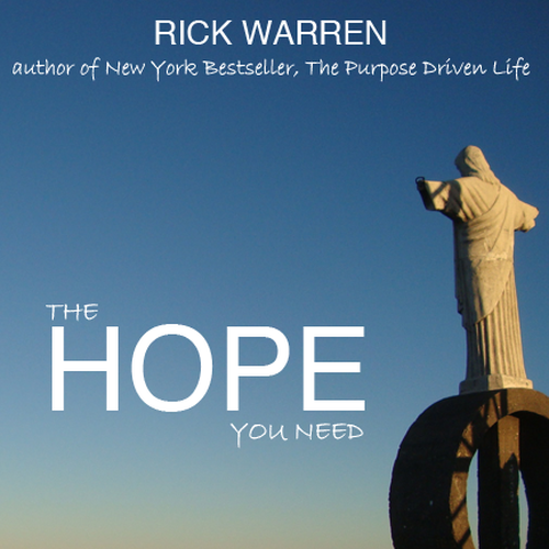 Design Rick Warren's New Book Cover Design réalisé par Cauã Cobuci