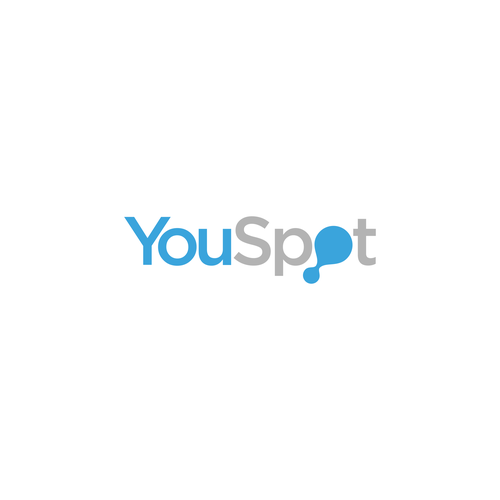 Simple but clever logo for YouSpot.com Design by Jack Begosian