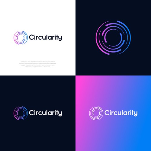 Logo design for green circular tech start up: Circularity Design von Creative Antor
