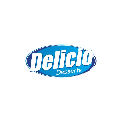 Creer un logo pour la marque de dessert Delicio, bientot disponible ...