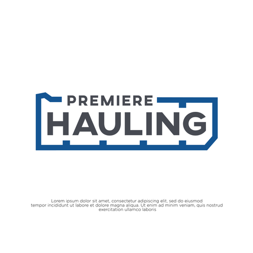 Premiere Hauling Logo Design Design by ChemcoRD