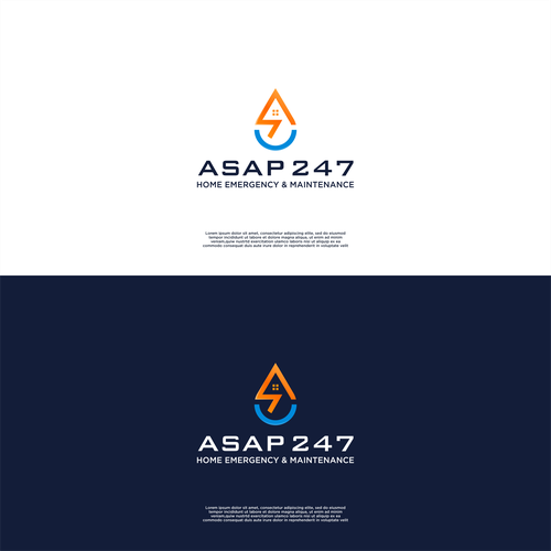 We need a unique, powerful logo design for a new home emergency company Design by sae_mas