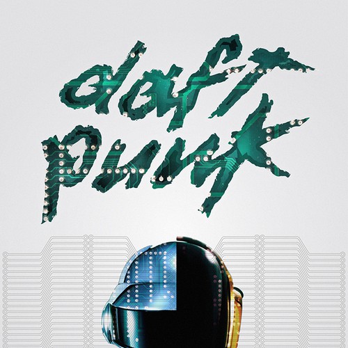 99designs community contest: create a Daft Punk concert poster Design réalisé par Alvazer