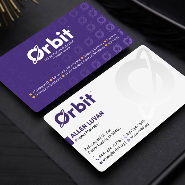 Orbit Business Card Design