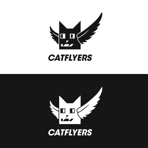 Design di Blend images to create flying cat sneaker logo: CATFLYERS di Mazsan