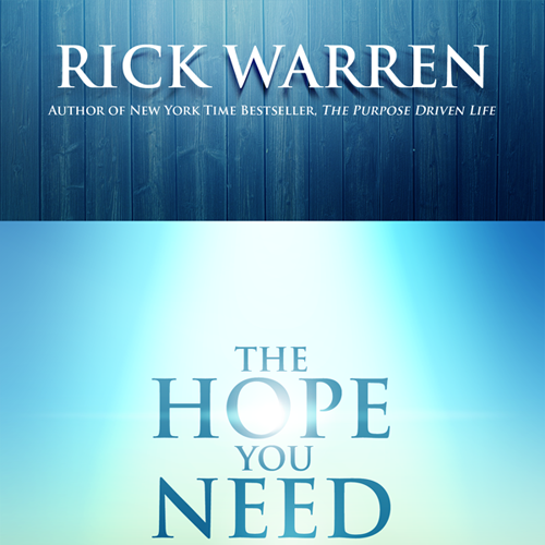 Design Rick Warren's New Book Cover Design réalisé par Telli