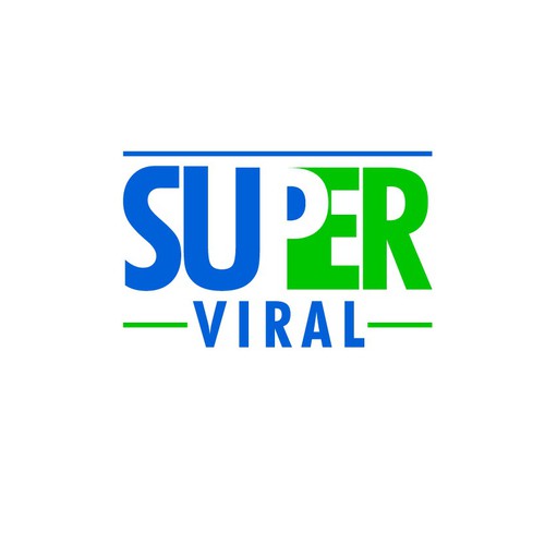 Super Viral Brand Logo Design by oceandesign