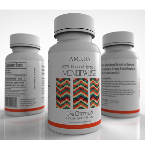 Create a Eye-Catching modern and clean label for Health Supplements Design by i•d•a•d