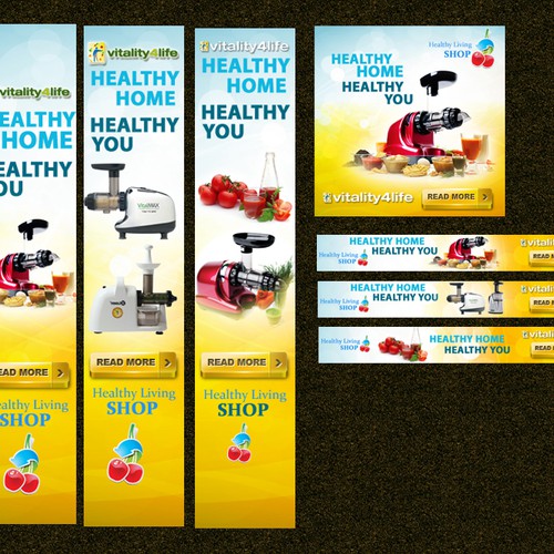 banner ad for Vitality 4 Life Design by Veacha Sen
