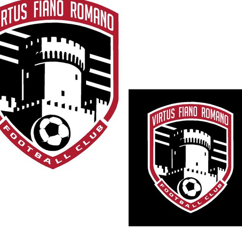 "Contest for Football club" winning Logo & brand identity pack