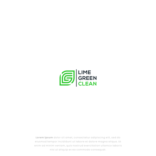 Lime Green Clean Logo and Branding Réalisé par InstInct®