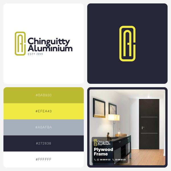 Chinguitty Aluminium Brand Identity