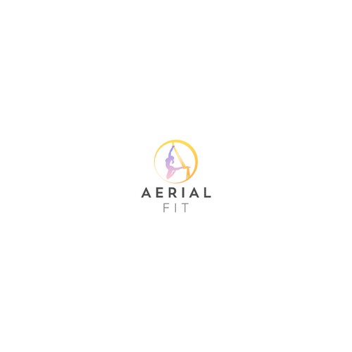 "Aerial Fit" Logo for our new aerial sports shop Design by GagievDesign