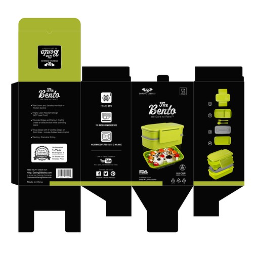 Killer Packaging Design Contest for Premium Bento Box Design by Fayee