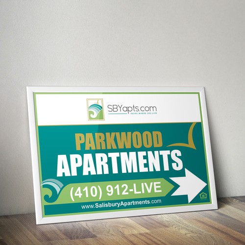 Universal Signage Template Design by e^design