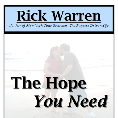 Design Rick Warren's New Book Cover Design por L. Royce