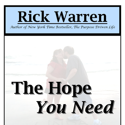 Design Rick Warren's New Book Cover Design réalisé par L. Royce