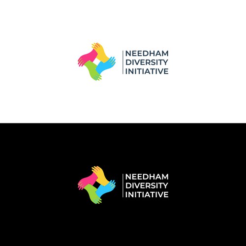 Educate, activate, inspire: logo for a community organization dedicated to diversity and inclusion. Design by T2 Design