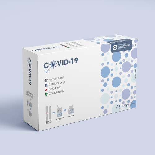 Design di Design a box for convenient at home diagnostic testing di Francisco Castro Caldeira