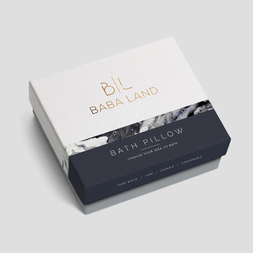 Bath Pillow Box Design Product Packaging Contest
