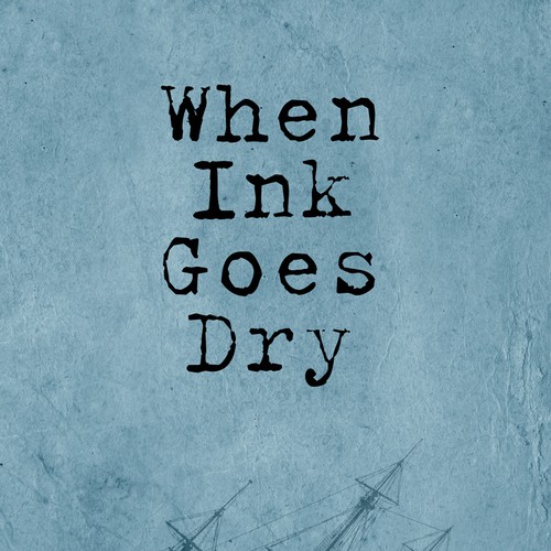 When Ink Goes Dry Book Cover Design Design by kostis Pavlou