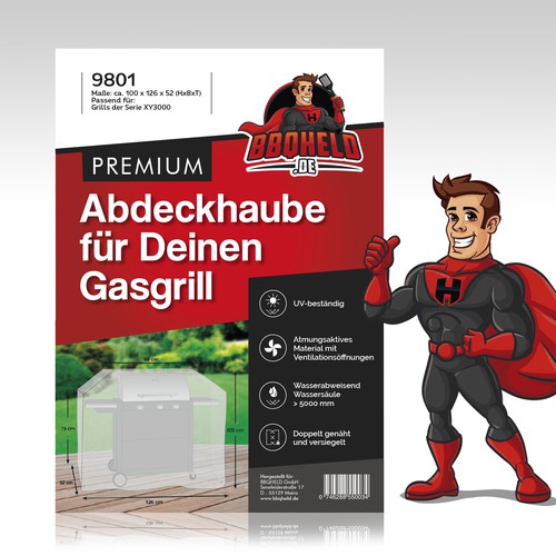 "DIN A4 inlay for BBQ cover package" winning 