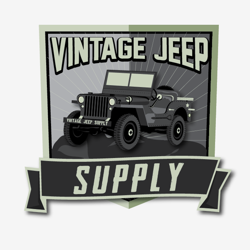 jeep vintage logo a  contest  Jeep Vintage Supply new logo needs Logo design