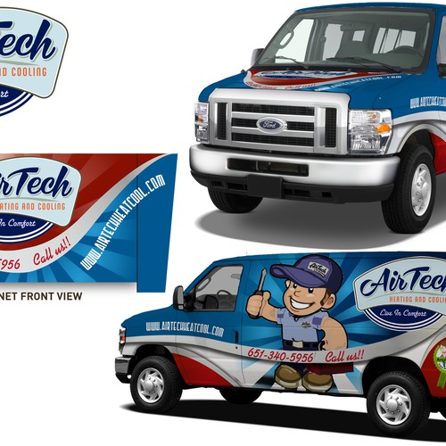 Create the next signage for Airtech heating and cooling Design by Cancelluca Design