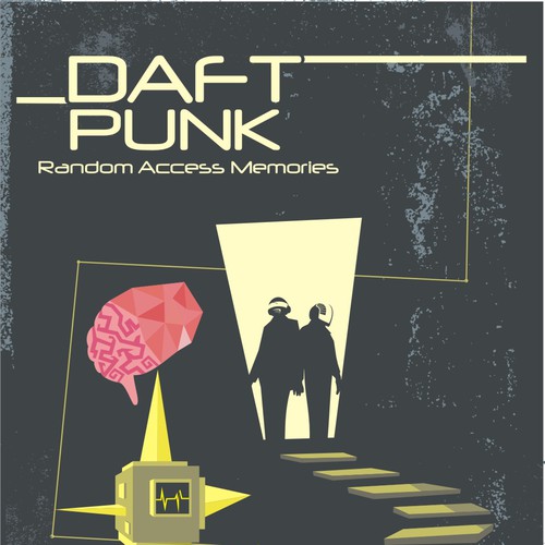 99designs community contest: create a Daft Punk concert poster Diseño de maneka