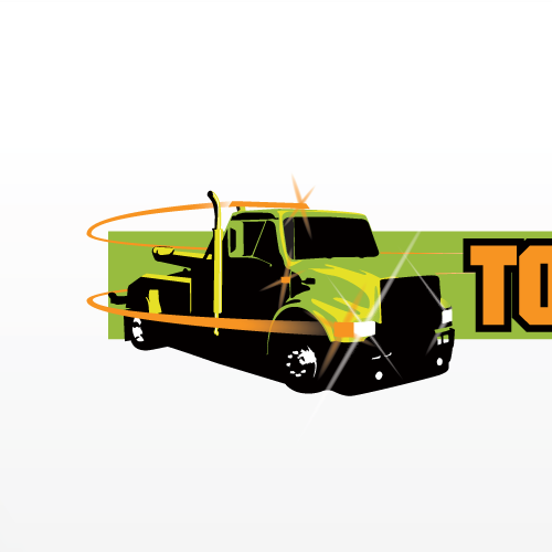 Tow truck logo with the title 'New logo wanted for Tow N Go - Towing Company'