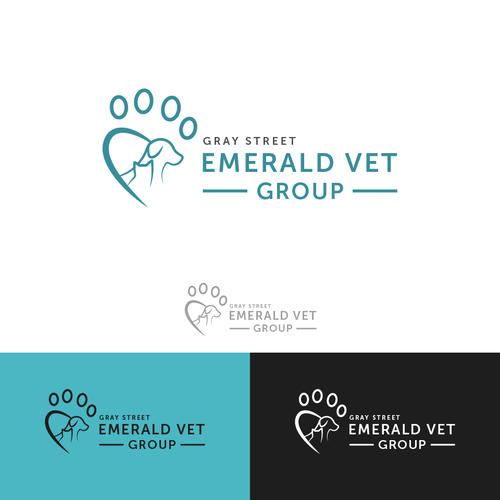 Emerald Vet Group Logo Design by reiffal®