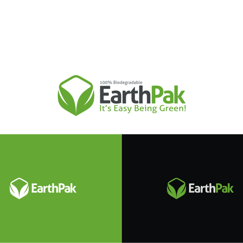 LOGO WANTED FOR 'EARTHPAK' - A BIODEGRADABLE PACKAGING COMPANY デザイン by Wahyu S. Adi Wibowo