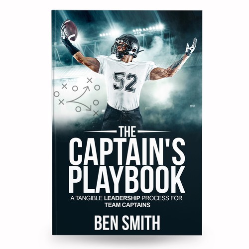 Sports Cover Book - The Captain's Playbook Design by anisha umělec