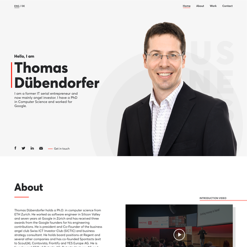 Web page design contest entry by Valentyn V