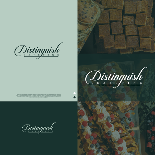 Distinguish Catering : A Taste of Home with a Luxurious Experience Design by Direwolf Design