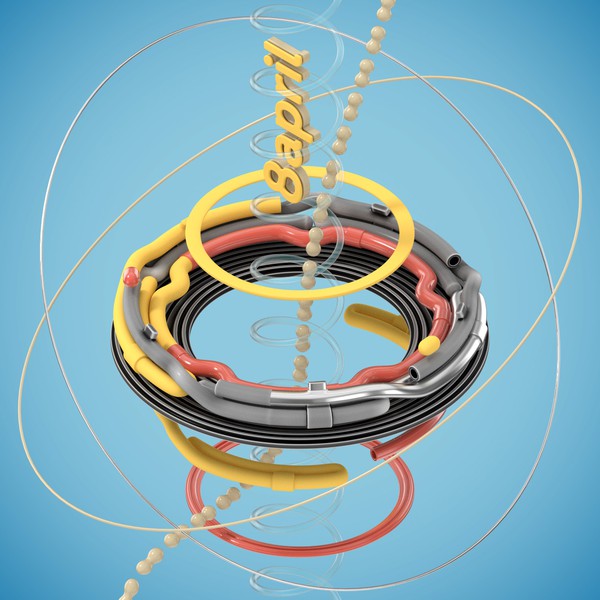 Abstract illustration for digital calendar