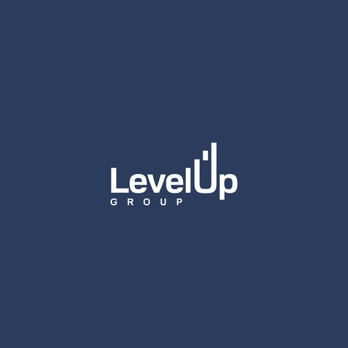 Designs Level Up Group logo design Logo design contest