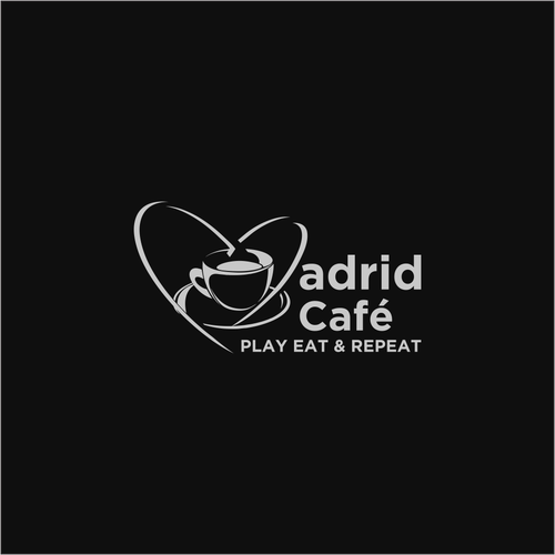 Logo for Madrid Cafe & Games Design by @Farras