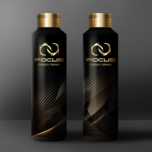 Focus Energy Bottle Design by Creative Selection