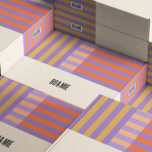 Design a box for the #1 fast growing french bakery company ! Design by artantoni work